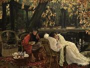James Tissot A Convalescent (nn01) oil painting artist